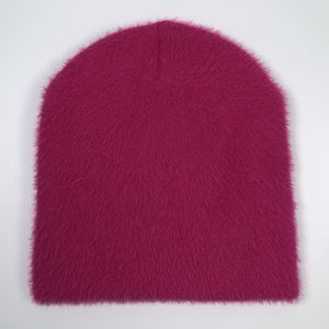 Nuevo Gorro de Mohair Unisex, Gorro de Punto Suave y Elegante, Otoño Invierno, Cómodo, Informal, Moda, Ropa de Calle, Gorro - Product Image 2