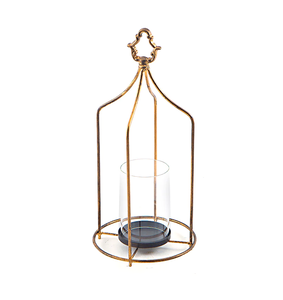 Bougeoir en métal de la plus haute qualité pour les cadeaux au prix d'exportation Dernière conception Décoration de mariage Centre de table Bougeoir - Product Image 2