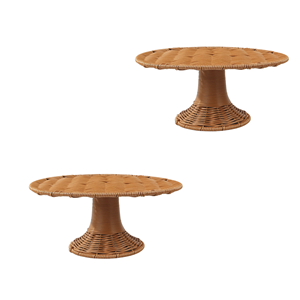 Hermosa Bandeja de Ratán Natural para Frutas, Pan, Soporte de Mimbre Tejido para Cocina, Comedor y Decoración del Hogar de Vietnam - Product Image 4