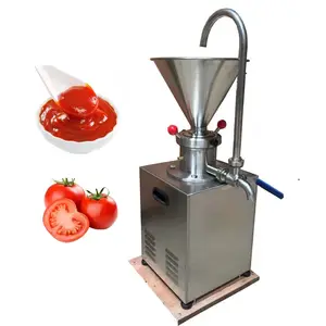 Máquina automática de fabricação de manteiga de amendoim/manteiga de amêndoa HJ-MJC-60 de alta produtividade 220V