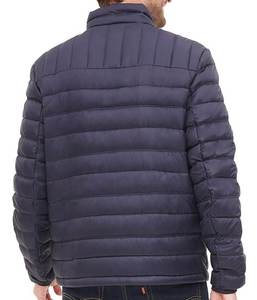 New Custom Wholesale Made for <b>Men</b> Winter <b>Jacket</b> New Design OEM Printed Puffer <b>Canvas</b> Features Casual Style Customized Logo - Product Image 3