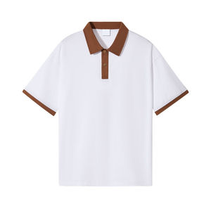 Nuevas Camisetas Polo de Manga Corta 100% Algodón para Hombre, Secado Rápido, Tejido de Punto, Serigrafía, Tallas Grandes - Product Image 4