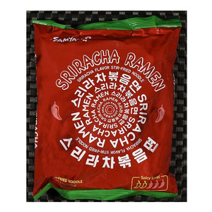 Pour Sriracha Ramen instantané de haute qualité 135g emballé en vrac frit 0 graisse temps de cuisson de 3 minutes livraison gratuite - Product Image 6
