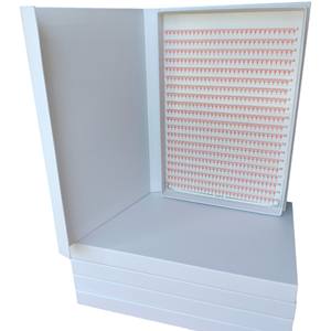 Caja de embalaje con logotipo personalizado para pestañas de pelo sintético XL XXL hechas a mano, ventiladores de volumen suelto 2D a 20D con estilo que brilla en la oscuridad - Product Image 2