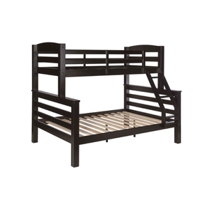 Litera completa Negra moderna con diseño de madera para dormitorio de niños, sala de estar, servicios OEM disponibles en Vietnam siguiendo su marca - Product Image 1
