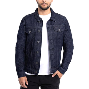 Veste en jean classique décontractée pour hommes Veste légère et élégante idéale pour se superposer en toutes saisons Veste en jean pour hommes Design OEM - Product Image 6
