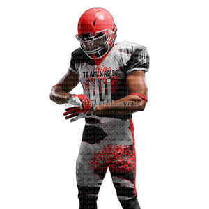 Uniformes de fútbol americano personalizados del fabricante al por mayor Paquete de ofertas Ropa deportiva de bajo precio Kits de uniformes del equipo OFERTA CALIENTE - Product Image 4