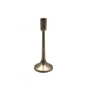 Silver Plated <b>Tabletop</b> Decorative Aluminum Taper Candle Holder for Home Dining Table Decoration Candle Taper Handmade - Product Image 5