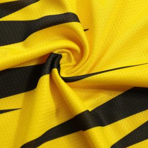 ชุดเสื้อฟุตบอลแบบกำหนดเองชุดเสื้อเจอร์ซีย์ฟุตบอลแบบแห้งเร็วสีน้ำเงินสีเหลือง - Product Image 2