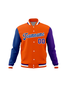 แจ็คเก็ตเบสบอลวิทยาลัยคุณภาพสูงสุดสำหรับผู้ชาย แบบมีฮู้ด ด้านหน้าเคลือบ รุ่นใหม่ล่าสุด ขายส่ง เสื้อผ้าลำลองสำหรับฤดูใบไม้ร่วงและฤดูหนาว - Product Image 4