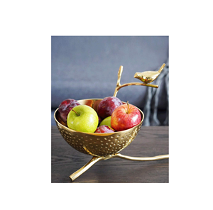Multifunctional Home Decorative Brass <b>Bowl</b> Stand Kitchen Stainless Steel <b>Large</b> <b>Serving</b> <b>Bowl</b> Customized Design Good Quality - Product Image 2