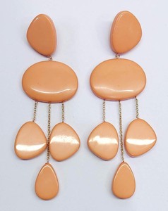Pendientes Circulares con Incrustaciones de Resina de Alta Calidad, Joyería Clásica para Aniversario, Compromiso, Regalo, Fiesta, Boda - Product Image 2