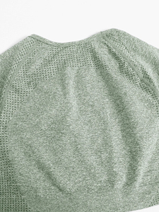 CropTop personalizado para mujer, Top corto liso de manga corta informal de verano para mujer, camisetas de algodón para mujer, CropTop transpirable personalizado - Product Image 4