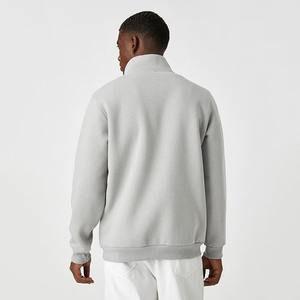 Tops de sport à manches longues à fermeture éclair quart pour homme, à séchage rapide, de marque OEM - Product Image 3