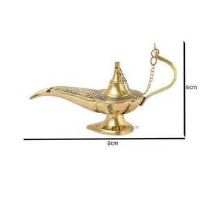 โคมไฟอะลาดินสีทองโบราณของตกแต่งบ้านทำจากอลูมิเนียมทนทานสำหรับตกแต่งบ้าน - Product Image 2