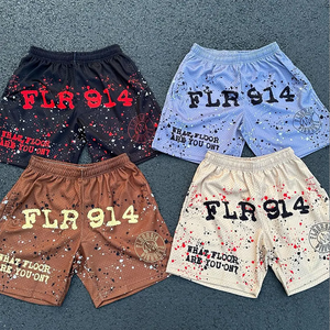 Vente en gros de shorts de basket-ball d'entraînement sportif pour hommes à la mode avec poches zippées shorts de basket-ball pour hommes - Product Image 6