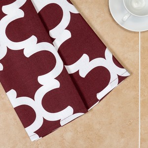 100% coton luxe serviettes en lin motif brodé pour mariages cuisine avion restaurants hôtels et fêtes - Product Image 4