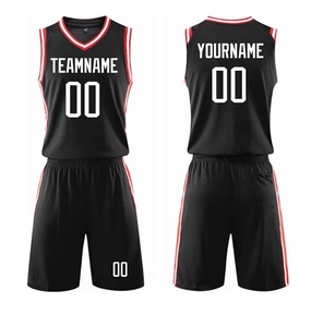 Vêtements de sport de basketball unisexes de haute qualité, respirants, en polyester 100 %, sans manches, anti-UV, uniformes personnalisés, tailles adultes et grandes tailles - Product Image 5