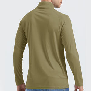 High Quality Men's <b>Sun</b> <b>Shirts</b> 1/4 Zip Long Sleeve SPF UV Protection Lightweight Quick Dry Quarter Zip Golf <b>Shirts</b> 2025 - Product Image 5