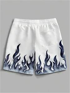 Vintage Summer Heavyweight Oxford Fabric Anti-UV Breathable Drawstring <b>Shorts</b> <b>Men</b> Wholesale Hip Hop Style <b>Jogging</b> <b>Shorts</b> - Product Image 4