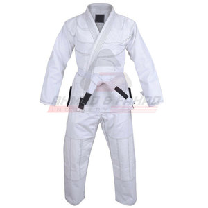 2025 Men's Comfortable Breathable Lightweight 100% Cotton Jiu-Jitsu Gi Uniform Wholesale Custom Logo for Training & Competition - Product Image 2