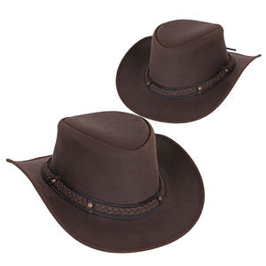 Chapeau en cuir véritable fait main, design personnalisé, couleur personnalisée, service OEM, logo personnalisé, chapeau décontracté pour homme, réglable, pour toutes les saisons - Product Image 5