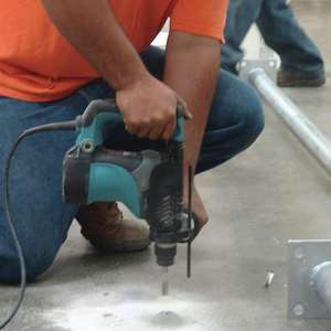 Martillo Rotatorio SDS-Plus Reacondicionado de 1-1/8 Pulgadas, Grado Industrial/DIY, con Luz LED, Potencia de Entrada Eléctrica de 800W para Perforación - Product Image 2