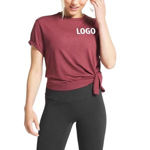 Camiseta Deportiva Personalizada para Mujer, Transpirable y Elástica, para Entrenamiento en Gimnasio y Uso Diario - Product Image 1