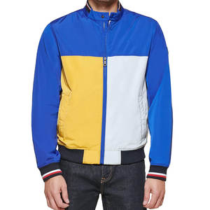 เสื้อแจ็คเก็ตผ้าแคนวาสน้ำหนักเบา ปกตั้ง กันลม สำหรับผู้ชาย ใส่เที่ยวกลางแจ้ง ใส่ก่อนฤดูใบไม้ร่วง และใส่ลำลอง สไตล์วาร์ซิตี้ - Product Image 2