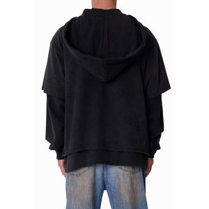 Mens Hoodies Contrast Color Pullover Fashion Street Lightweight <b>Thermal</b> <b>Hoodie</b> Professional Manufactures Men Gym Classic Hoodies - Product Image 2