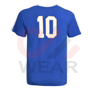 New Best 2023 Care Master maglietta all'ingrosso 89% poliestere 11% Spandex abbigliamento sportivo da uomo Logo personalizzato maglietta semplice maglietta da uomo - Product Image 3
