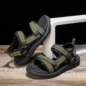 Sandalias Planas Cómodas para Hombre, para Verano, con Plantilla de PVC, Diseño de Punta Abierta, Transpirables, para Deportes al Aire Libre, Playa y Caminatas - Product Image 3