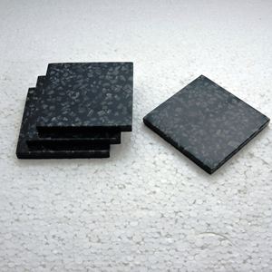 แผ่นรองแก้วหินสี่เหลี่ยมสีเหลืองสินค้าแฮนด์เมดคุณภาพสูง - Product Image 3