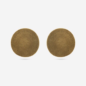 Pendientes Clásicos de Moda 192865 Chapados en Oro, Aleación de Zinc, Latón, Acero Inoxidable, Perlas de Plástico, Diamantes, Ámbar para Regalo de Fiesta - Product Image 3