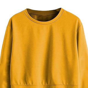 Sudaderas Casuales Transpirables para Mujer, 100% Algodón, con Mangas Largas, Cuello Redondo, Diseño Personalizado para Fitness, para Invierno - Product Image 3