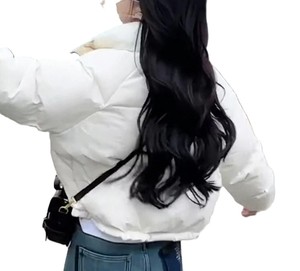 Couleur personnalisée Veste pour femmes en peluche design décontracté Vente en gros Veste bouffante Qualité supérieure Veste d'hiver coupe-vent - Product Image 5