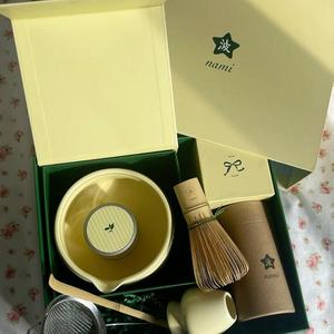 Tùy Chỉnh Sang Trọng Matcha Quà Tặng Cứng Nhắc Hộp Với Logo Màu Xanh Lá Cây Trà Bột Bao Bì Hộp Cho Bán Buôn Trà Xây Dựng Thương Hiệu - Product Image 1