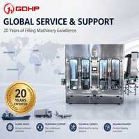 Machine de remplissage de sauce soja haute vitesse 4800 BPH, ligne d'embouteillage rotative automatique sous vide pour bouteilles en verre