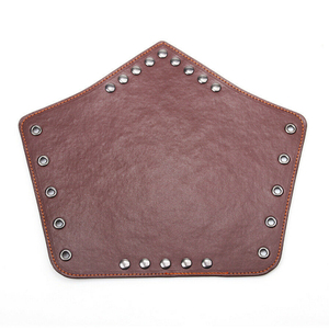 Protector de brazo resistente a cortes de cuero PU Guantelete duradero Manga de muñeca Brazales deportivos de punto retro para deportes - Product Image 3