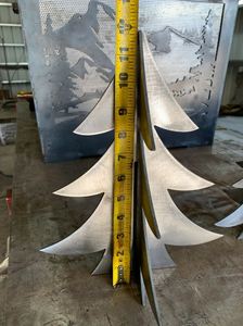 Arbre de Noël décoratif en métal pour la décoration Utilisation Nouvel An Maison de Noël Meilleure vente Haute qualité d'exportation Vintage Meilleur 2025 - Product Image 2