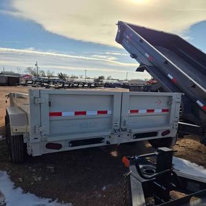 High Quality 4-Wheel 3-10 Ton Agriculture Farm <b>Trailer</b> 2-Wheel Hydraulic Dump <b>Tractor</b> in New & Used Condition Wholesale - Product Image 1