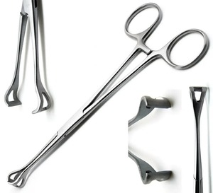 Zuol-Pinzas quirúrgicas de tejido de 6,4 ", instrumentos de veterinaria - Product Image 6