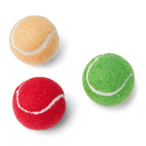 Pelota para mascotas con logotipo personalizado, pelotas de tenis de goma para perros y gatos, proveedores interactivos de mascotas para entrenamiento, juguetes de movimiento para perros y gatos - Product Image 2