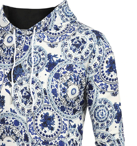 High Quality Custom Made <b>Polyester</b> <b>Hoodie</b> Winter Streetwear with Sublimation Washed Technique - Product Image 3