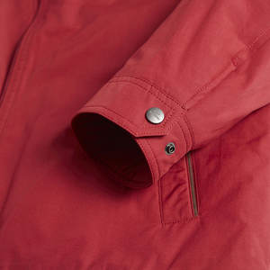 Venta al por mayor de impresión personalizada con logotipo de los hombres 100% poliéster de manga larga de los hombres de color sólido chaqueta de bombardero para la venta - Product Image 6