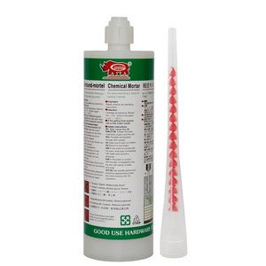 Cartouche de tube de résine de polyester de qualité construction transportant l'adhésif et le mastic pour ancrer le produit chimique de goujons en béton - Product Image 1