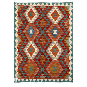 Juego de Alfombras Kilim de Maimana, Afganistán, 119 x 86 cm - Product Image 1