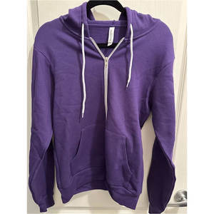 Bella Canvas Zipper Hoodies Unisex Polycotton Fleece Full-zip Hoodie - Product Image 1