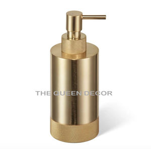 Distributeur de savon liquide à pompe en métal distributeur de savon en bois dernière conception avec accessoires de salle de bain - Product Image 2