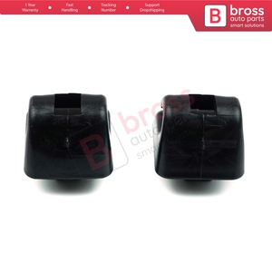 BSR504 2 ชิ้นที่บังแดดคลิปหนีบสีดำสำหรับ W123 W124 W126 W201 190 W140 - Product Image 4